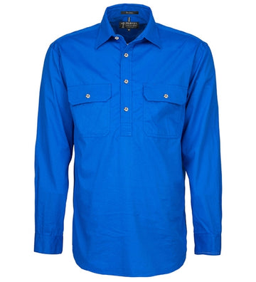 Pilbara Closed Front Long Sleeve Shirt Men's – RM200CF