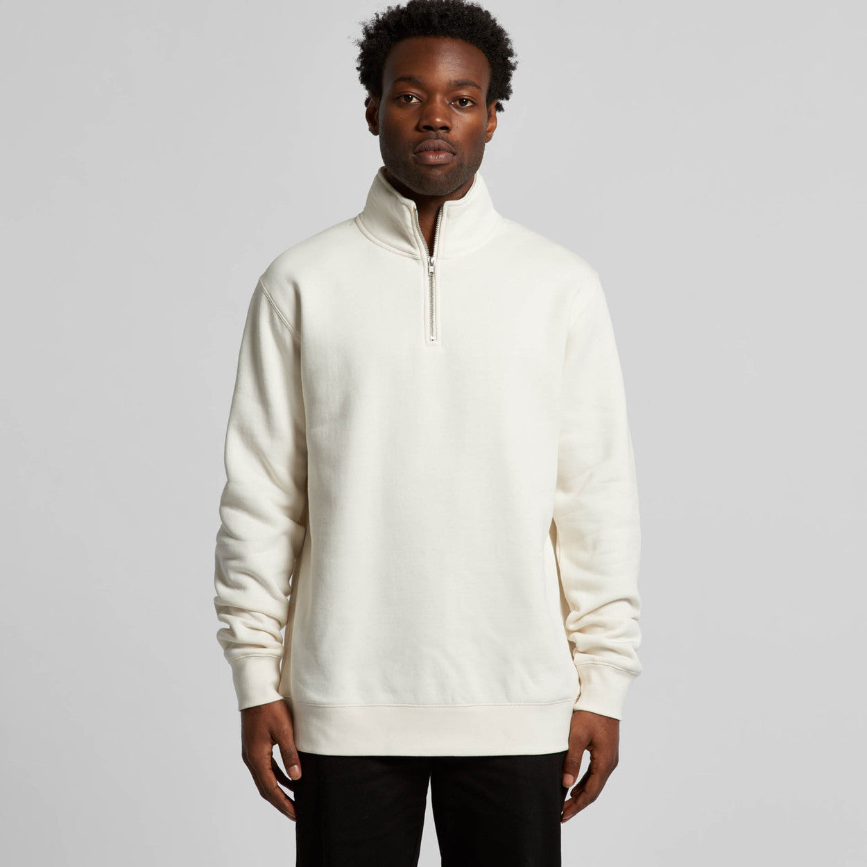 Men's Stencil Half Zip Crew 5125