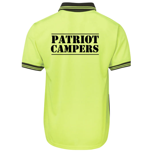 10x Pack JB's Hi Vis Polo Including Front & Back Logo