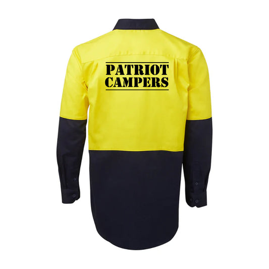 10x Pack JB's Hi Vis Shirt Including Front & Back Logo