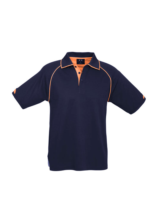 Biz Collection Mens Fusion Short Sleeve Polo - P29012
