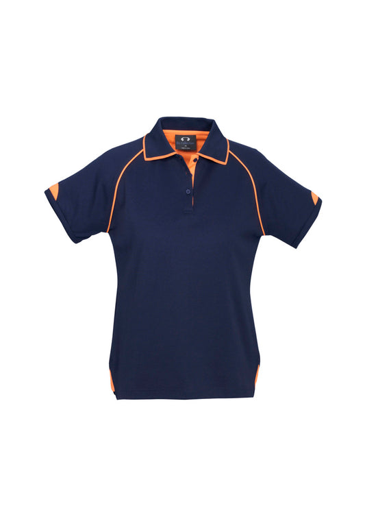 Biz Collection Womens Fusion Short Sleeve Polo - P29022