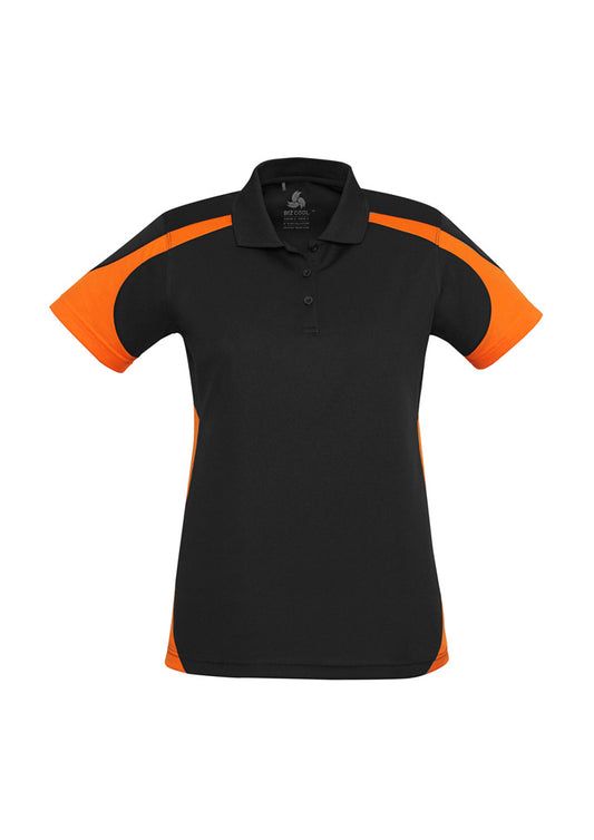 Biz Collection Womens Talon Short Sleeve Polo - P401LS