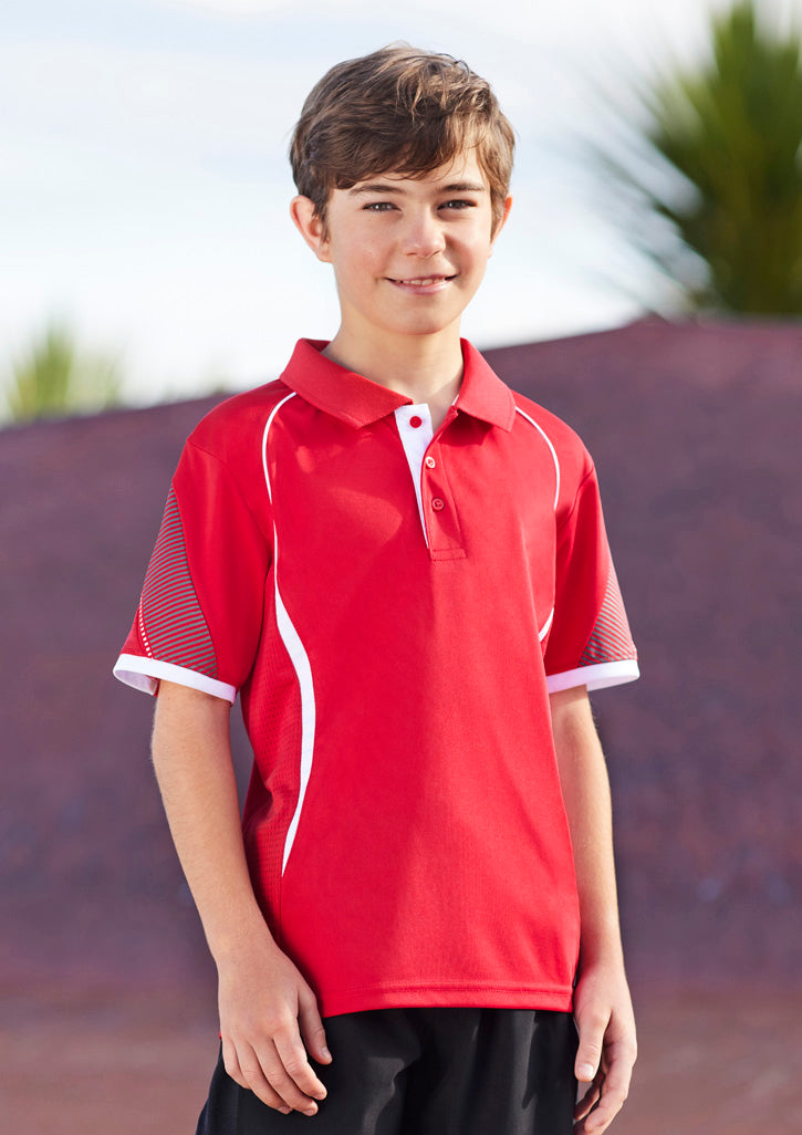 Biz Collection Kids Razor Short Sleeve Polo - P405KS