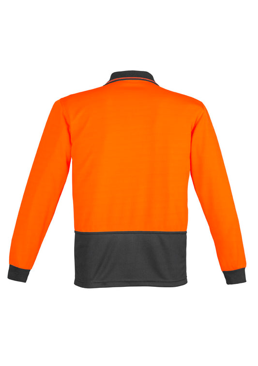 Syzmik Unisex Hi Vis Basic Long Sleeve Polo ZH232