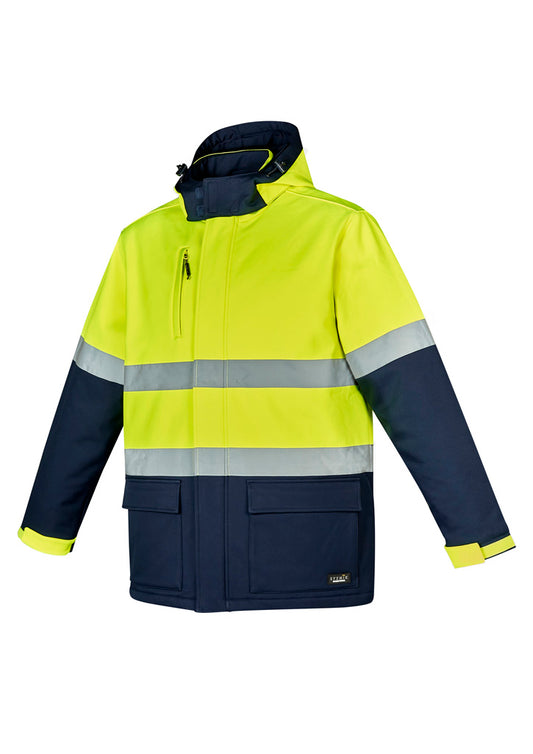 Syzmik Unisex Hi Vis Antarctic Softshell Jacket ZJ553