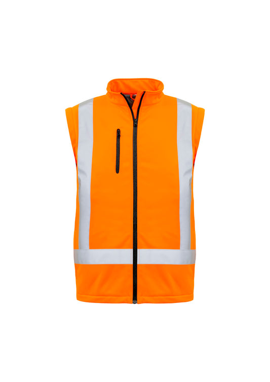 Unisex Hi Vis X Back 2 In 1 Softshell Jacket