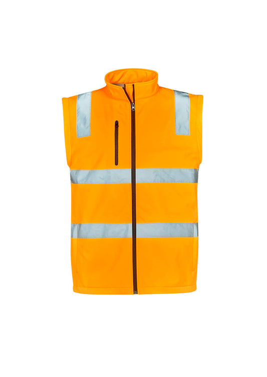 Unisex Hi Vis VIC Rail 2 In 1 Softshell Jacket