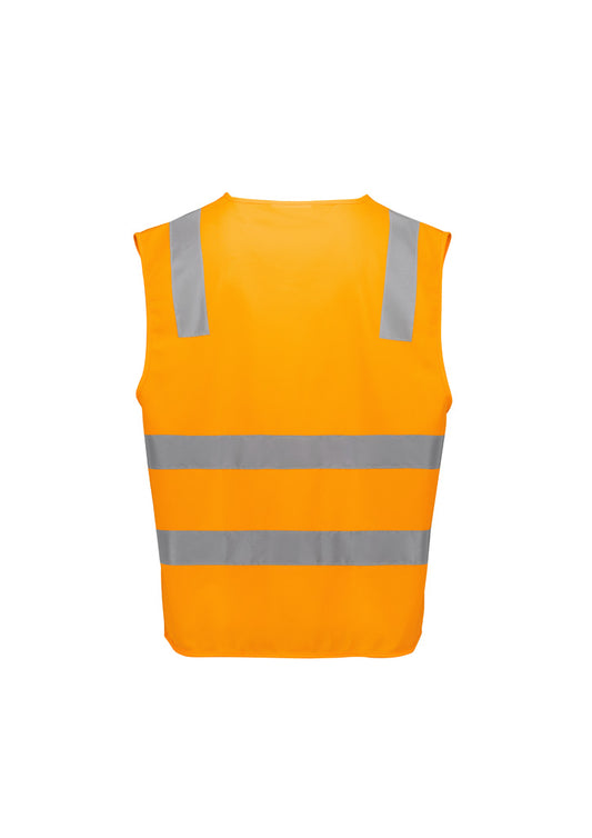 Unisex Hi Vis VIC Rail Zip Vest