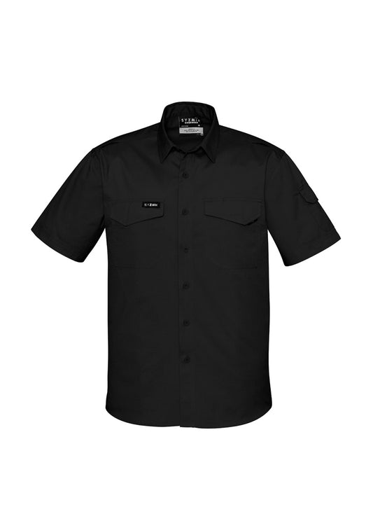 Syzmik Mens Rugged Cooling Short Sleeve Shirt - ZW405