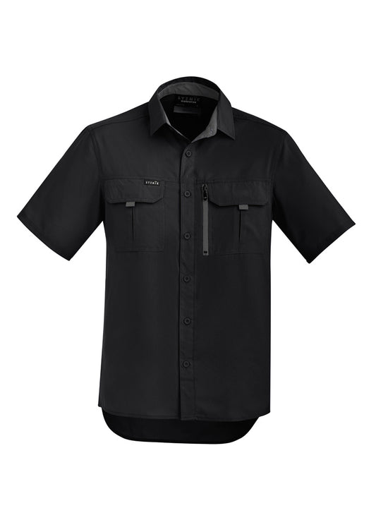 Syzmik Mens Outdoor Short Sleeve Shirt - ZW465