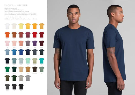 10x Staple Tee Logo Front & Back *Special