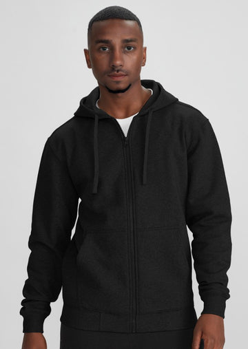 Biz Collection Mens Crew Zip Hoodie - SW762M